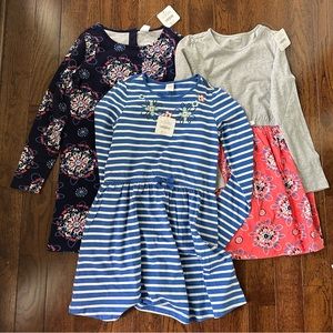 Set of THREE NWT Gymboree dresses